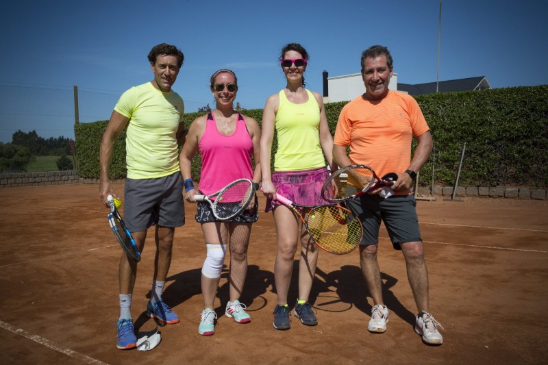 Tenis: Los veteranos se presentaron en Necochea